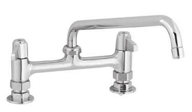 6 swivel nozzle 5F-8DLX00 Less swivel nozzle 5F-8DLX05 8 Deck Mounted Faucet with 5½ Swivel Gooseneck Same as 5F-8DLX12