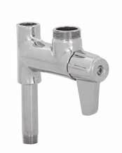Accessories 5AFL12 5AFL00 Add-On Faucets with Swing Spouts in various lengths For pre-rinse units ³/8 NPT female