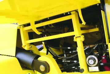 The P-Series is designed to allow easy access to all its integral components for maintenance and