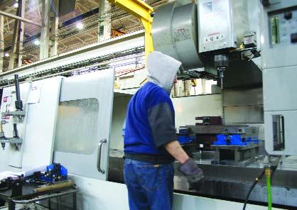 Hoist s CNC department, which consists of more than 10 CNC machines, operates 24 hours a day machining various