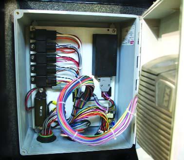 - Standard 12-volt electrical system throughout forklift - All electrical wires are color-coded and enclosed with a split-tubing wire-loom wrap using