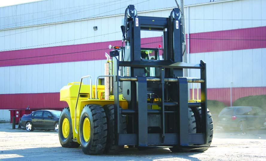 When you order a Hoist forklift, you receive the FULL capacity even if you add a feature such as side-shifting fork positioner.