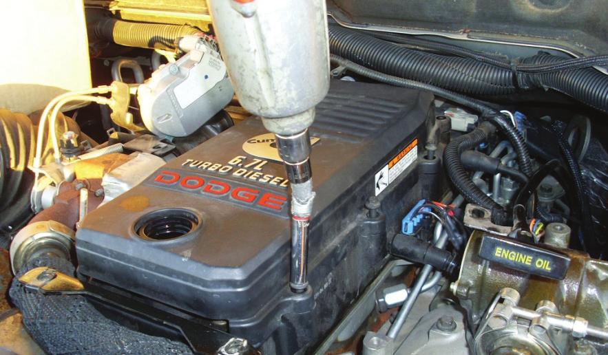 UNDERHOOD Perform Service at 67,500 miles Let s break the service down into its three components: Part 1: Change the crankcase vent (CCV) filter Part 2: Remove and clean the exhaust gas recirculation