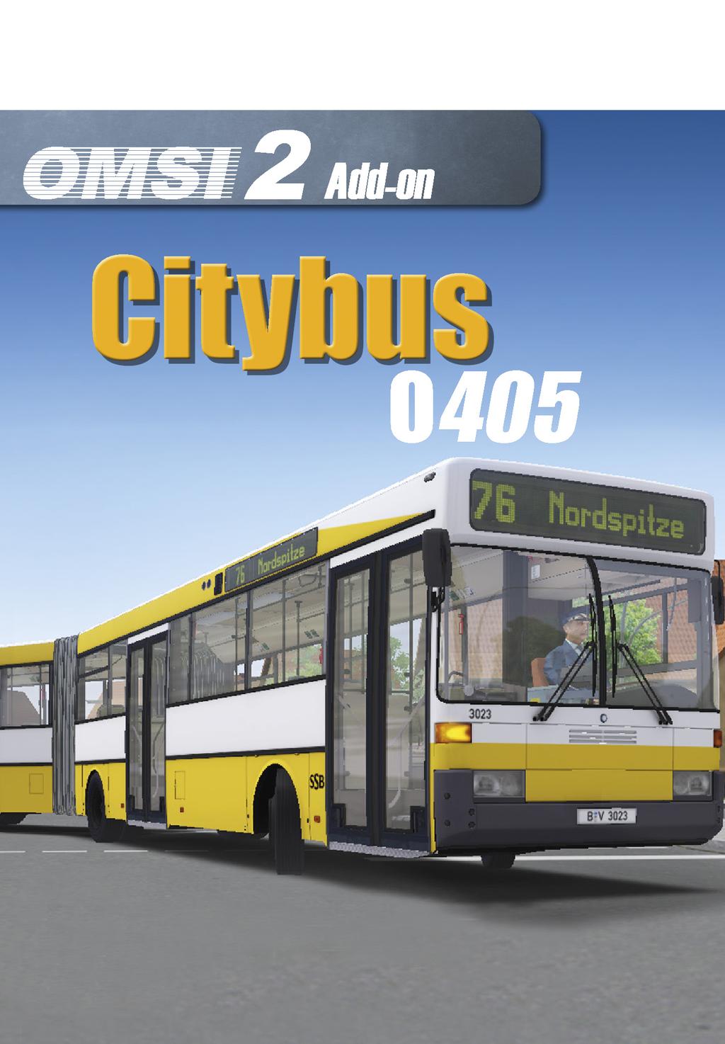 NEW for OMSI 2: Experience the next classic in the world of public buses: the Citybus O405