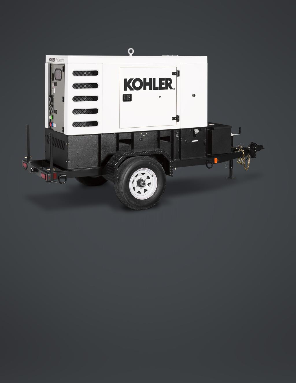 MODELS 35REOZT4 / 45REOZT4 DIESEL MOBILE GENERATORS WITH KOHLER DIESEL KDI ENGINES When it comes to creating heavy-duty power for demanding applications, we have an engine for the future: KOHLER