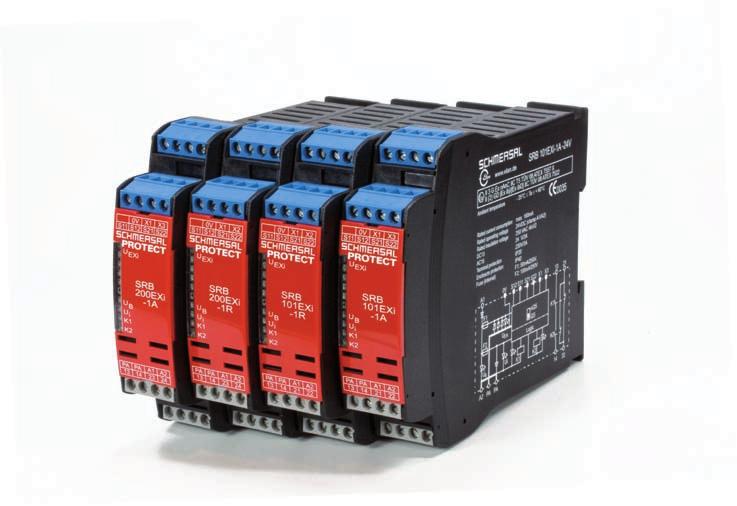 PROTECT SRB s Safety relay modules with intrinsically safe