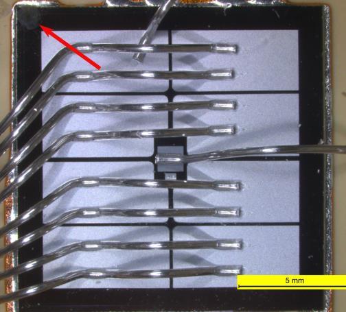 soldering Result: Bonding wire is flexible