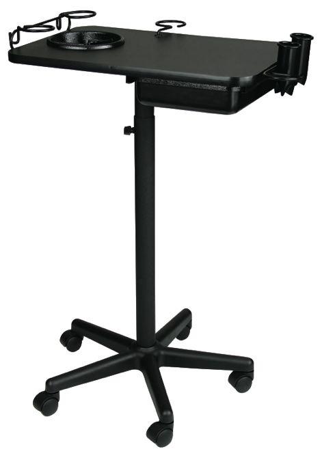 Chemical Service Tray PT310 Same as PT300 on 30-42 adjustable height base. Aluminum (suffix A) Black (suffix B).
