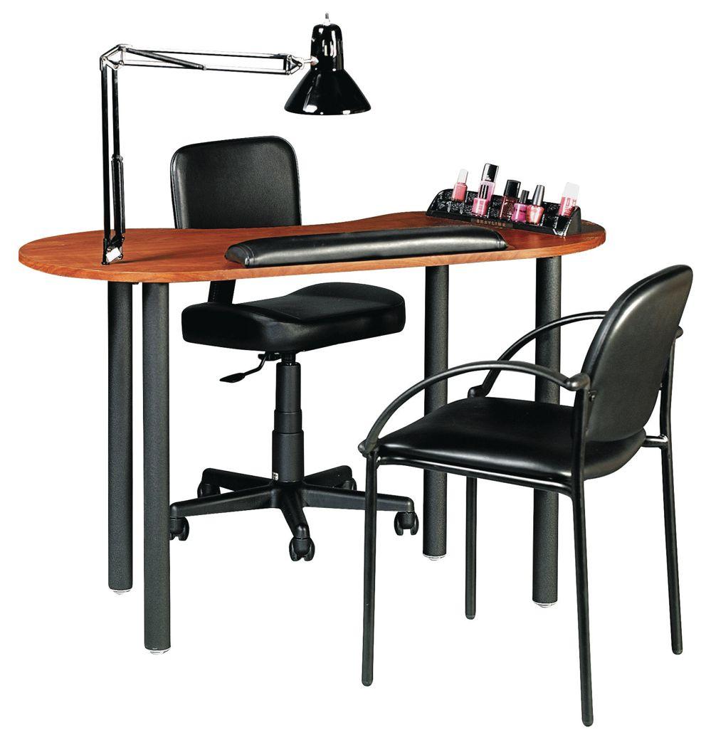 KAYLINE S MODULAR MANICURE SYSTEM 6 4 Create Custom Salon Furniture Specific To Your Own Needs 7 1 5 3 Tabletops Available in All Kayline Laminates. Legs are Black Powder Painted Steel.