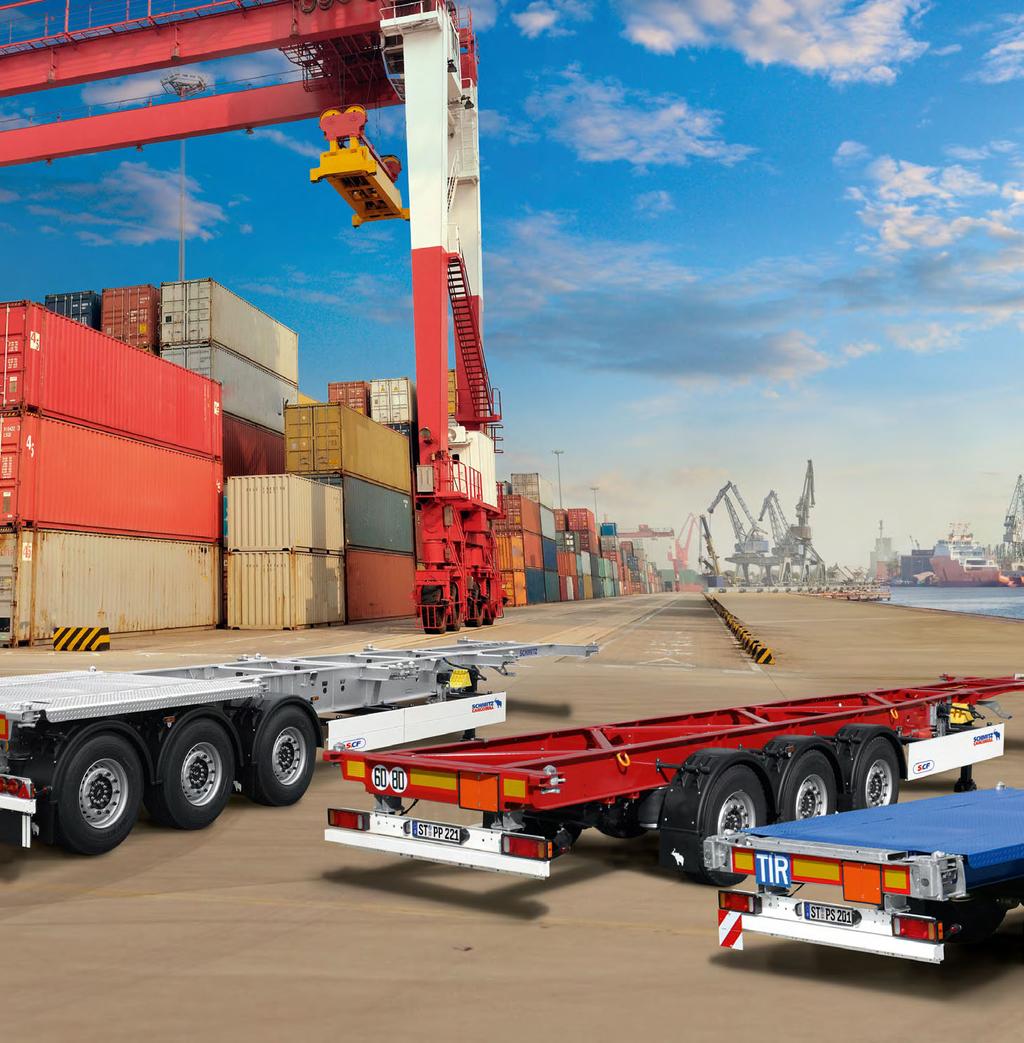 7 Container Chassis I Technology Flexible and Efficient. Better Performance For Every Container Size.