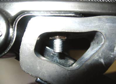 Bolt Threads Flange nuts: Tighten until the rubber starts to compress and then turn the nut about one full turn more. 6-7 bolt threads should be showing above the nut when properly tightened.