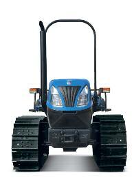 delivers 64 PTO hp in a width of only 46.1 inches. TK4050 The ultimate all-purpose solution, with a narrow 55.