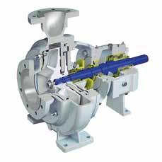 AHLSTAR END SUCTION SINGLE STAGE LONG COUPLED CENTRIFUGAL PUMP Exceeds standard requirements of international ISO 5199 and ISO 2858 standards Suitable for the most demanding industrial applications