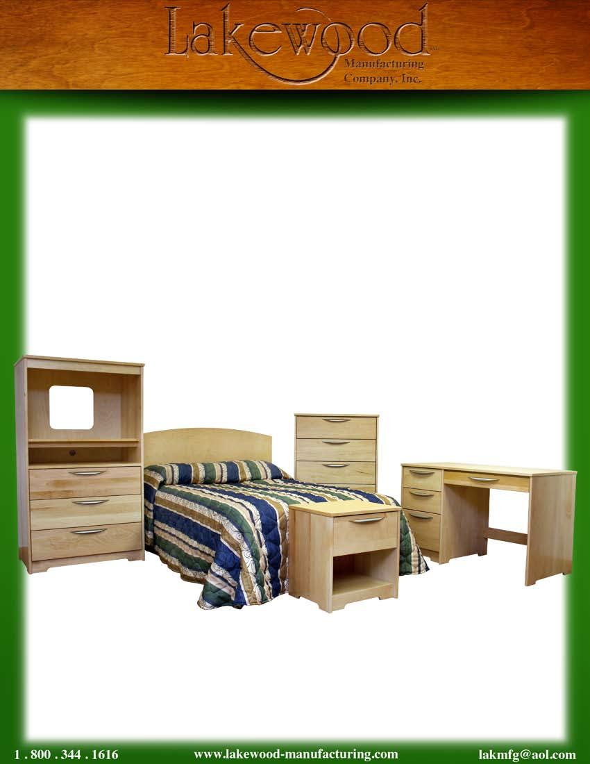 The Gulf Port Collection Shown with: GP 010: 5 Drawer Chest GP 095: Full Size Headboard GP
