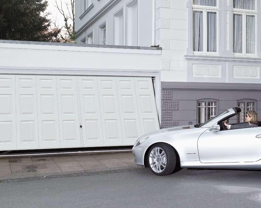 Tip Hörmann offers matching side doors for almost all up-and-over door styles.