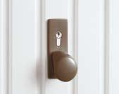 The flush-fitting cylinder lock can be integrated into the master