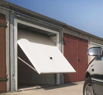 Modernise pre-fabricated garages with inexpensive standard sizes Rubber bottom profiles for flush floors In garages without a threshold, a flexible, weather-resistant rubber bottom