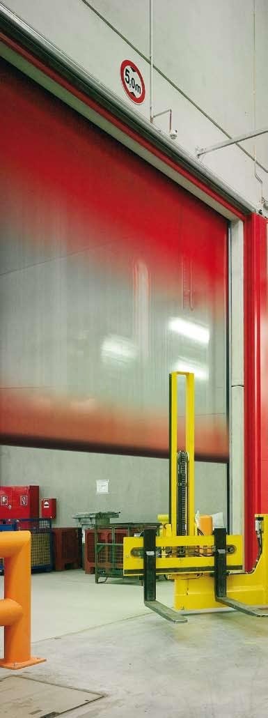 Standard at Hörmann Intelligent operator and control technology FU CONTROL as standard Reliable thanks to innovative equipment Hörmann high-speed doors are up to 20 times faster than conventional