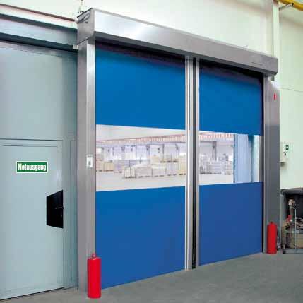 H 3530 Fast horizontal door Opens quickly, crashes virtually excluded Our quickest door for internal applications.