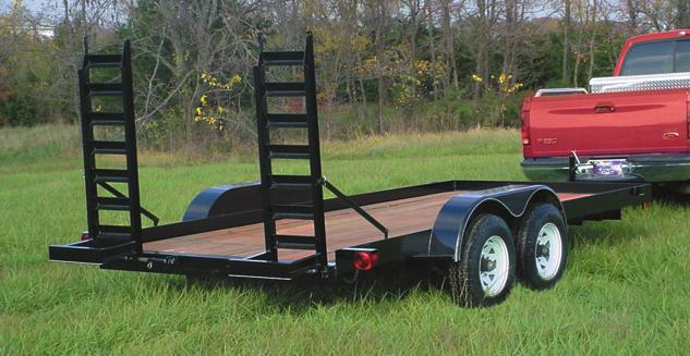 FTM7716 FTM7716 77x16 (9,800 lbs GVWR) T/A Flatbed Shown with Heavy Duty Adjustable Ramps option Utility T/A Flatbeds Pull it on your next road trip.