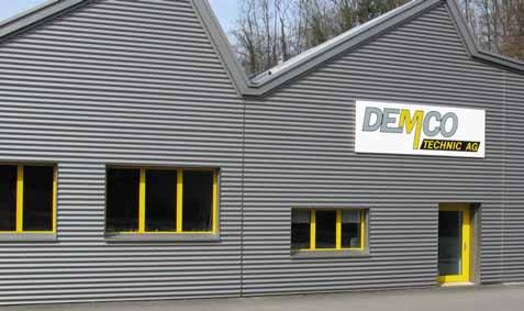 3 Swiss Made All our products are developed, designed and produced in-house. Demco Technic AG stands for the highest Swiss quality.