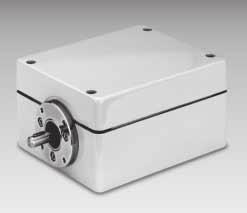 The GK401 is a sturdy aluminium casing with integrated encoder and separate bedding. It is possible to integrate absolute encoders as well as incremental encoders.