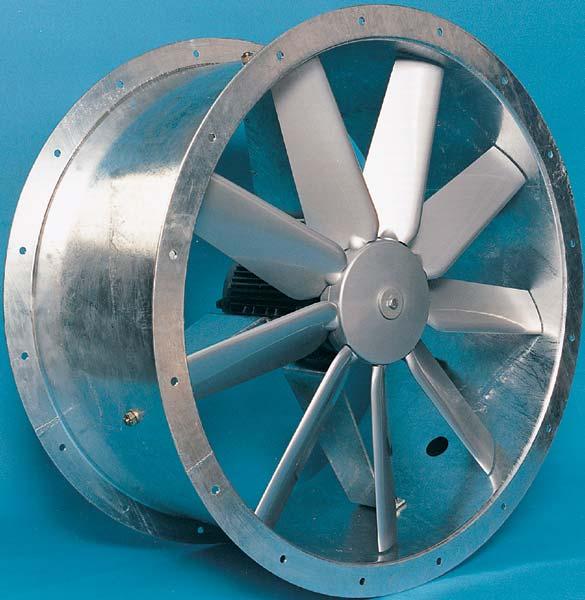 ATEX fans for explosive atmospheres and multistage options for increased pressure development.