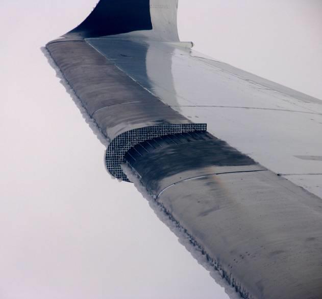 The main consequences of icing are the aircraft performance degradation and lower efficiency of controls.