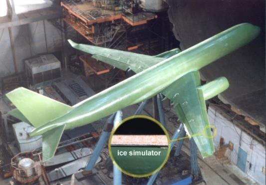 INVESTIGATION OF ICING EFFECTS ON AERODYNAMIC CHARACTERISTICS OF AIRCRAFT AT TSAGI The following factors may be in favor of not installing IPS: large thicknesses and chords of lifting surfaces of
