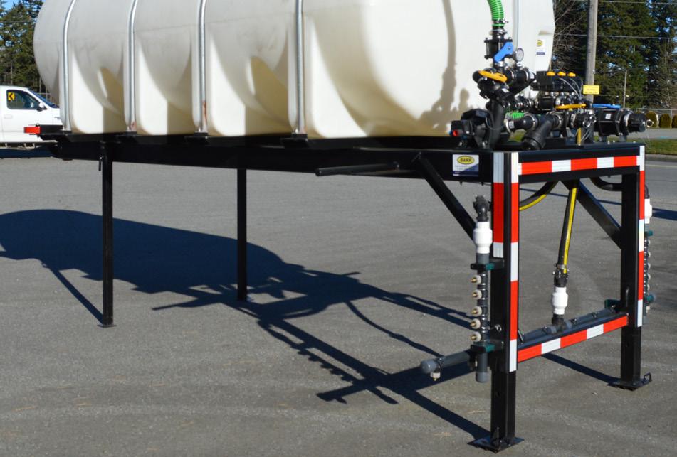 Self-Loading Brine Spray Applicator Assemblies Self-loading assemblies are designed to easily load into tilting dump boxes or decks and have retractable legs that they sit on when being stored.
