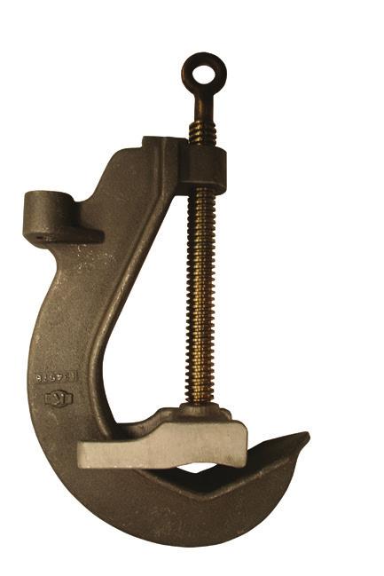 clamps, ASTM rating 5, ultimate 60,000 A for 15 cycles; large clamps, ASTM rating 6, ultimate 70,000 A for 15 cycles.