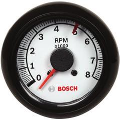 Sport II Tachometers Sport II 2-5/8" Tachometers 0-8000 RPM Range, driven by Air Core motor 2 5/8" dial face with 250 degree sweep Chrome or