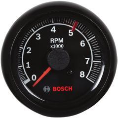 electronic, and most after market ignition systems (not magnetos) FST 7904 Sport II 2-5/8" Tachometer White dial face, black bezel FST 7906