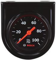 Style Line Gauges 2" Mechanical Gauge Features Features chrome bezel with removable