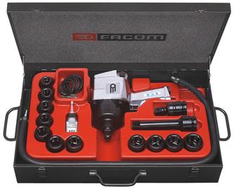 14 Air tools Composite 3/4" impact wrench Power tools NK.2000 Speed controller. 3 tightening torque settings. irection reversal knob. ouble-hammer mechanism. ree speed : 5,500 rpm.