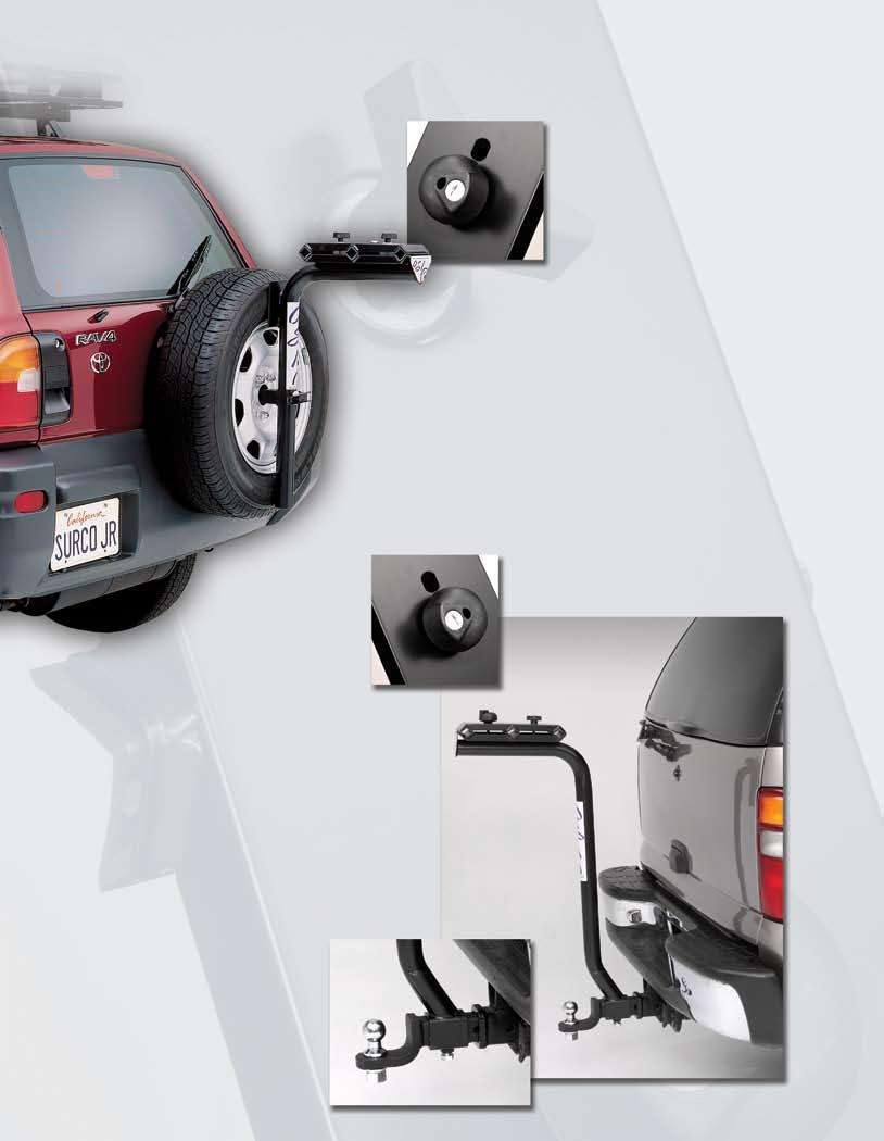 15 SPARE TIRE RACK PUT YOUR SPARE TO WORK Attaches t any spare tire using a heavy duty munting plate.