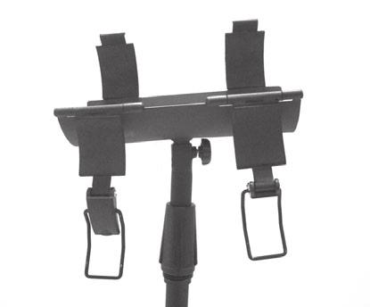 INSTRUCTIONS FOR AUTO-FEED SET-UP: STEP 1 BASE STAND AND TELESCOPING BASE POLE ASSEMBLY Fully extend the legs of the Base Stand (A)