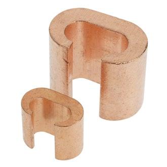Furse Copper C-shaped connectors Furse CN series C-tap connectors are designed for parallel connection of two conductors such as cables with cables or earth rods in tight spaces.