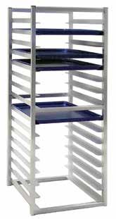 Universal Adjustable Stepped Angle Rack Model Size No. Of Minimum Ship List No. W-H-D Runners Spacing Lbs.