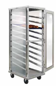 Enclosed Display Cabinet Model Size Angle Angle Ship List No. W-H-D Spacing Runners Lbs. Price 98063 207 8 x 68¼ x 275 8 5 10 pair 162 $ 3,191 Accommodates 18 x 26 & 13 x 18 pans and trays.