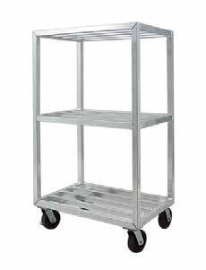 All Welded Shelving - H.D. Series H.D. Series Three Shelf Unit Ideal for correctional facilities, supermarkets,hotels, and institutions. Built to organize larger, heavier loads.
