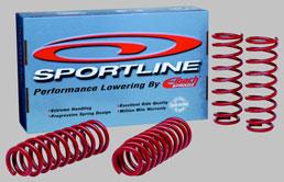 SUSPENSION - LOWERING SPRINGS SPORTLINE LOWERING SPRINGS Eibach Sportline is the extremeperformance spring set created for the extreme enthusiast the one who craves a race-car attitude for maximum