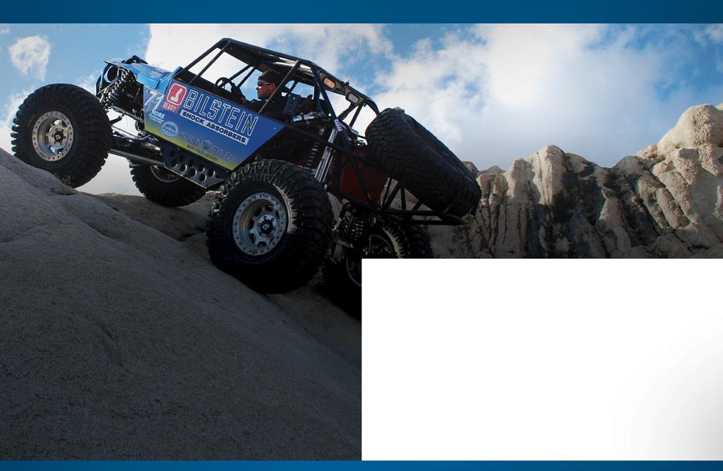 MOTORSPORTS CATALOG PROFESSIONAL OFF-ROAD 8125 SERIES PROFESSIONAL OFF-ROAD RACING Designed for the serious off-road enthusiast.