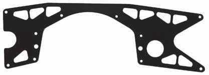 MOTOR PLATE FORD FITS PERFORMANCE CHASSIS 50-0111 $65.
