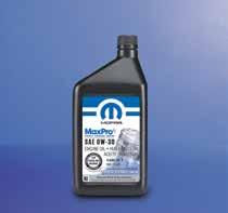 MOPAR ENGINE OILS SAE 0W-20 ENGINE OIL Mopar 0W-20 Full Synthetic Rating API SN Energy Conserving, ILSAC GF-5 Specially developed with FCA US engineering, this product exceeds requirements for API