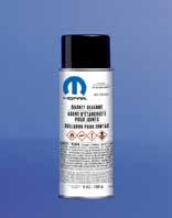 SEALANTS & ADHESIVES GASKET MAKER Use when assembling metalto-metal components. Red anaerobic sealer fills gaps to.030" and cures to a flexible seal in one to eight hours.