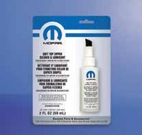05012248AD SOFT TOP ZIPPER CLEANER & LUBRICANT Specially formulated to clean and lubricate all types of plastic and metal zippers.