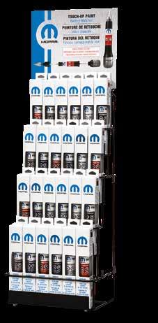 TOUCH-UP PAINT ASSORTMENT KIT & DISPLAY RACK Visit the Service Drive Store to