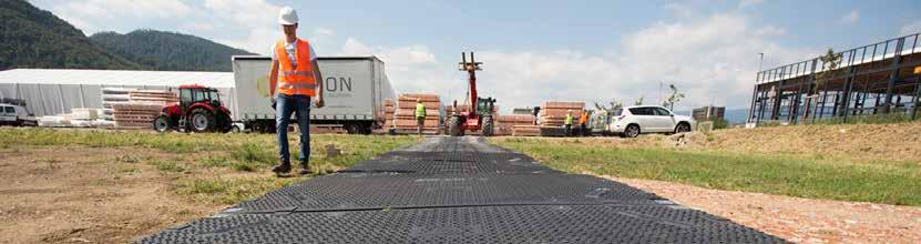ACCESS, WORK AREAS AND PROTECTION OVER SOFT GROUND CONDITIONS