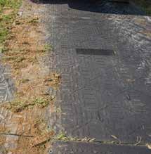 equipment and people Mats gently flex with ground contours no ground preparation required
